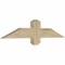 Ekena Millwork Eugene Rough Sawn Timber Gable Bracket, Douglas Fir, 36"W x 7"H x 2"D x 4"F, 5/12 Pitch GBW036X07X0204EUG00RDF - alternate 4